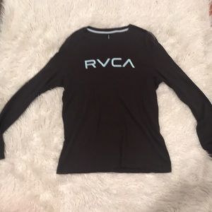 RVCA brown waffle tshirt